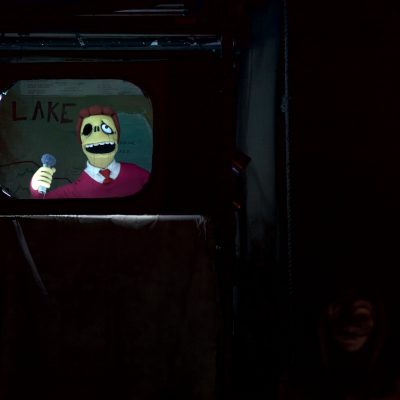 Mr. Burns (2015). Troy McClure puppet by Marcus Jamin. Photo by Neil Silcox. 