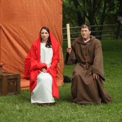 Passion Play (2013). Julie Tepperman, Richard Binsley. Photo by Keith Barker.