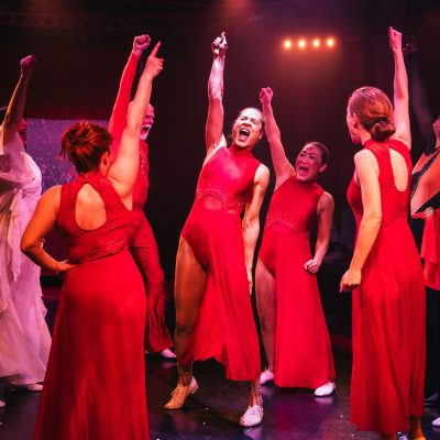 Dance Nation (2026). Photography by Elana Emer. Set and Lighting Design by Nick Blais. Costume Design by Kathleen Black.