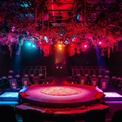 Dance Nation (2026). Photography by Elana Emer. Set and Lighting Design by Nick Blais. Costume Design by Kathleen Black.