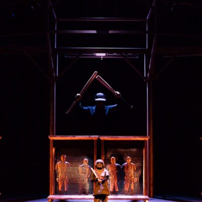 The Golem's Mighty Swing (2019). Ray Strachan. Photo by Bo Dyck.